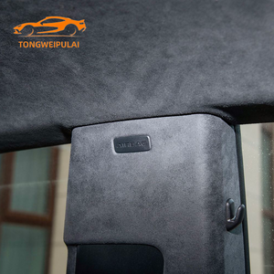 Tissu en microfibre 100% polyester, tissu en daim pour l'automobile, 460 g/m², anti-poussière, résistant à l'usure, sièges de <span class=keywords><strong>voiture</strong></span>, volant - Product Image 5