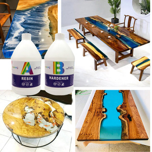 Resina Epoxi Transparente de Doble Componente OSBANG, Agente de Curado para Manualidades, Mesas de Madera, Embalaje Artístico - Product Image 2