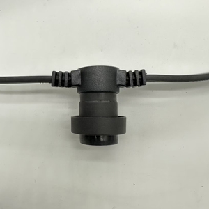 Adaptador de portalámparas de cadena de luces Twinkle Star <span class=keywords><strong>E12</strong></span> <span class=keywords><strong>E14</strong></span> E26 E27 Convertidor de enchufe de bombilla de iluminación Material metálico y plástico - Product Image 1