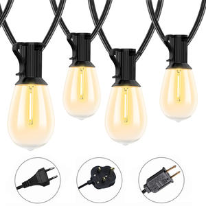 <span class=keywords><strong>Guirnalda</strong></span> de Luces LED Solares de Navidad de 2W 220V IP44, Bombilla S14, <span class=keywords><strong>Guirnalda</strong></span> Colgante para Acampar al Aire Libre, Impermeable - Product Image 5