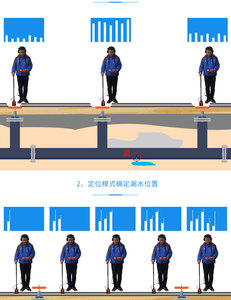 PQWT-L4000 무료 배송 고정밀 누출 감지/지하 누출 감지기/누수 감지 5m 2 예 - Product Image 4