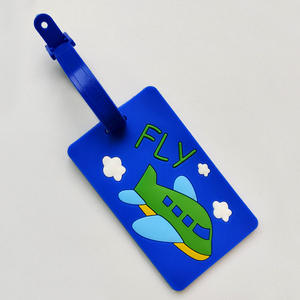 맞춤형 고무 수하물 태그 수하물 3D 디자인을위한 PVC 여행 태그 - Product Image 5