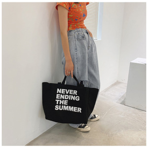 Túi Tote Đeo Vai Cá Nhân Túi Tote Vải Bố Tùy Chỉnh 2023 Có Túi Bên Trong - Product Image 2