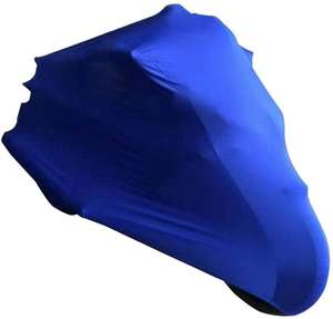 Housse de protection complète pour <span class=keywords><strong>moto</strong></span> d'intérieur avec logo personnalisé, respirante et extensible, avec protection contre la poussière - Product Image 2