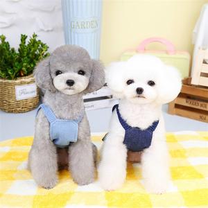 Super Cool Summer Jeans Ropa para perros Diseño lindo Estilo coreano Vestido para perros Ropa para mascotas Ropa para perros de Tailandia - Product Image 4