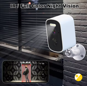 Giá thấp Tấm pin mặt trời an ninh mạng Camera CCTV bé Màn hình <span class=keywords><strong>Mini</strong></span> Wifi Dome House tuya tầm nhìn ban đêm SD Thẻ đám mây 1 năm - Product Image 4