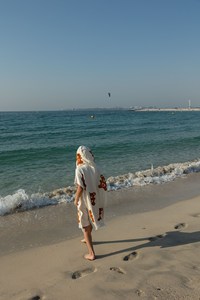 Vestido de Algodón para Niñas, Agradable al Tacto, Ofrece Comodidad Veraniega, Interés Visual Decorativo y una Sensación Ligera - Product Image 5