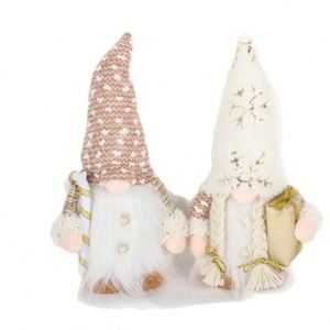 <b>Handmade</b> Santa Claus Christmas Figurine <b>Doll</b> Festive Party Decoration and Gift Option - Product Image 1