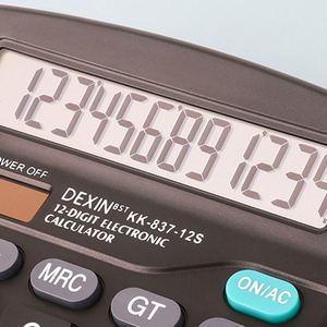 Calculadora solar de doble potencia, barata, ESPECIAL DE OFICINA promocional, calculadoras duales de doble potencia de 12 dígitos electrónicas grandes para estudiantes/ - Product Image 3