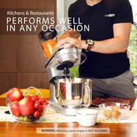 Mélangeur d'aliments OEM/ODM 1400W pour la maison et la cuisine support de bol mélangeur en acier inoxydable 5,5 L support/table électrique multifonctionnel en cuivre pur