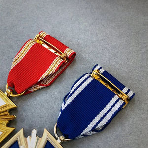 Özel Metal hatıra madalya hatıra amblem dekorasyon kahramanca onur göğüs rozeti madalya - Product Image 4