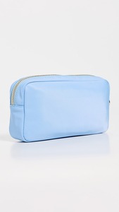 Sacs à cosmétiques avec broderie, pochette en nylon, sac de toilette cosmétique, grand sac à maquillage imperméable en nylon, <span class=keywords><strong>cadeau</strong></span> rose pour <span class=keywords><strong>mariée</strong></span>, sac de toilette de voyage - Product Image 4