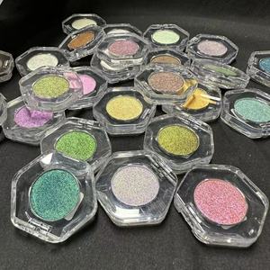 Sombra de ojos cromada, sin logotipo, dúo, pigmento de sombra de ojos camaleón - Product Image 4