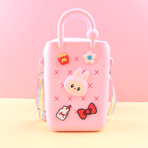 Bolsos y Carteras de Silicona para Niñas, Verano 2025, Estilo DIY, Impermeables, Pequeños y Lindos, Bolso Bandolera de Playa para Niños - Product Image 4