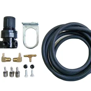 Conjunto de peças de corrida automotiva universal 50 psi, controle manual psi