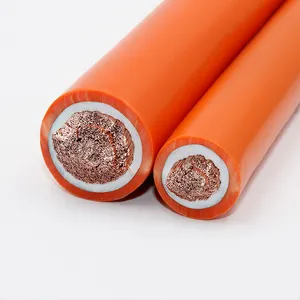 China Manufacturing 0/2/4/8/10 AG 100% Copper OFC Car Audio Electrical Power Orange Wire Cable