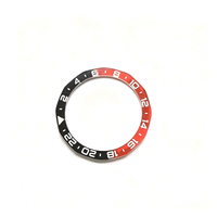 Bague d'insertion de lunette de montre étanche en céramique saphir de 38 mm, pièce de rechange pour cadran numérique de montre de luxe