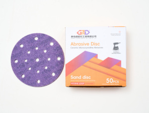 Disco abrasivo OEM/ODM Hoja <span class=keywords><strong>de</strong></span> disco abrasivo redondo púrpura Rollo Almohadilla <span class=keywords><strong>de</strong></span> lijado Disco Papel <span class=keywords><strong>de</strong></span> <span class=keywords><strong>lija</strong></span> <span class=keywords><strong>de</strong></span> <span class=keywords><strong>agua</strong></span> <span class=keywords><strong>para</strong></span> madera <span class=keywords><strong>de</strong></span> pared <span class=keywords><strong>de</strong></span> vidrio - Product Image 6