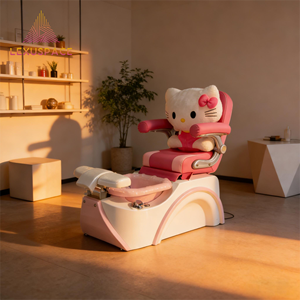 Chaise de pédicure <span class=keywords><strong>spa</strong></span> pour enfants 2026, design mignon de dessin animé, professionnelle, avec hydrojet, pour salon de beauté pour enfants - Product Image 3