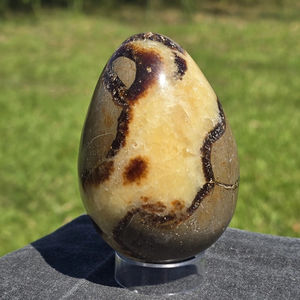 Venta al por Mayor de Fábrica, Cristal Septariano de Alta Calidad, Huevo de Piedra Septariana Natural para Regalos y Decoración Navideña - Product Image 1