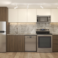 Meubles de cuisine haut de gamme pour hôtels, armoires et commodes pour projets hôteliers, table à manger
