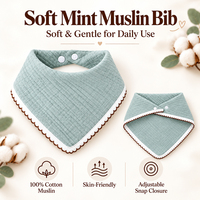 Bavoirs triangulaires en gaze 100 % coton de couleur unie pour nouveau-nés, doux et absorbants, type bandana, pour bébés de 0 à 36 mois