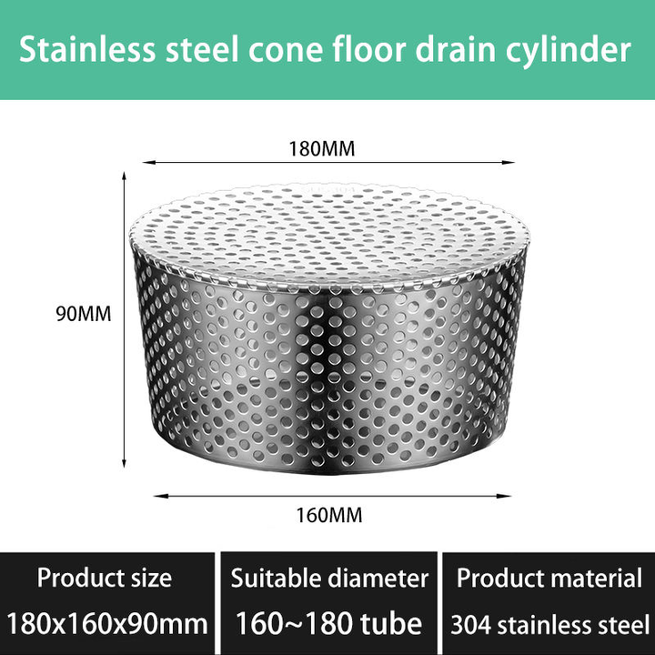 304 Stainless Steel Perforated Pipe Filter Cover Anti - Clog, Durable ...