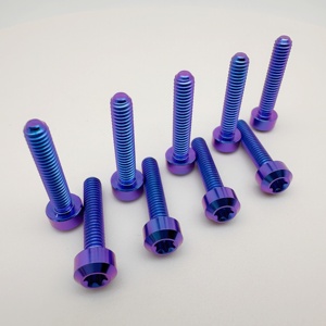 Xe đạp Titan vít bu lông và các nhà sản xuất đai ốc Torx vít titan bu lông M6 - Product Image 3