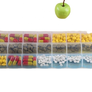 Pill Container Weekly 7 Days medicine Organizer Box Case Organiser Dispenser Wholesale Hot Sale