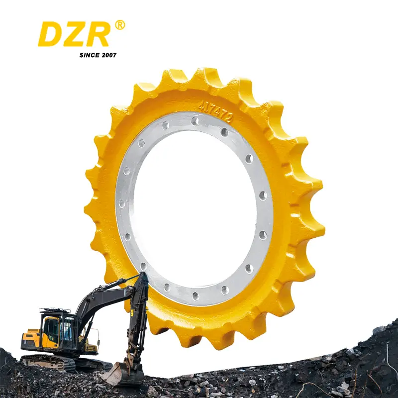 Low price 8E9805 E320 excavator undercarriage parts Chain Sprocket Gear sprocket segment 6Y4898 shantui sd32 td25m segment assy