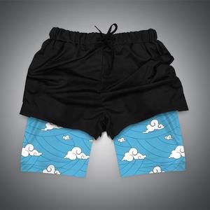 Celana Pendek Anime Drag-on Ball Vegeta Celana Pendek Bermotif Lapisan Ganda Olahraga Cepat Kering Jogging Nyaman dan Bernapas Hadiah - Product Image 6