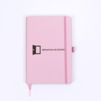 Carnets de notes A5 en gros, personnalisables, très vendus, classeur A5 en cuir, planificateur, carnet rose