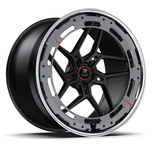 Cerchi in Lega Forgiati AL13 D014-109R a 3 Pezzi per BMW M440i, Audi S5, Mercedes C43 AMG, Porsche Taycan, VW Arteon, 19-22 Pollici, 5x114.3 - Product Image 6