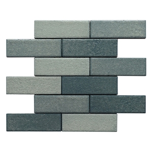 Brique émaillée Carrelage En Pierre De Lave En Pierre De Culture de <span class=keywords><strong>Jardin</strong></span> Bleu Pierre <span class=keywords><strong>Mosaïque</strong></span> - Product Image 3