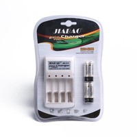Cuanen 1.2V AA AAA Batterie rechargeable au nickel-cadmium et chargeur, batterie rechargeable 350mAh/600mAh pour jouets