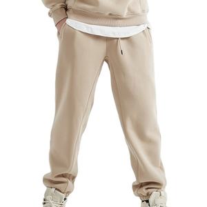 ชุดเซ็ตเสื้อฮู้ดดี้และกางเกงจ็อกเกอร์ผ้าฟลีซหนานุ่ม พิมพ์ลายสตรีทแวร์ลำลอง สไตล์โรงงาน รับสกรีนโลโก้ตามสั่ง ไซส์พลัส มีเชือกผูก - Product Image 1