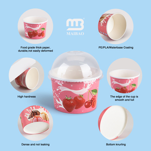 Plateau tendance personnalisé avec logo pour palette <span class=keywords><strong>de</strong></span> couleurs <span class=keywords><strong>de</strong></span> gelato et support pour cornets <span class=keywords><strong>de</strong></span> crème glacée, idéal pour les salons <span class=keywords><strong>de</strong></span> desserts et les services à emporter - Product Image 5