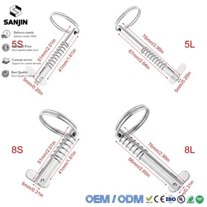 Perno a Sgancio Rapido in Acciaio Inossidabile per Installazione Veloce di Tendalini Nautici, Ricambio per Imbarcazioni, Forniture Nautiche per Negozi e Uso Domestico - Product Image 4