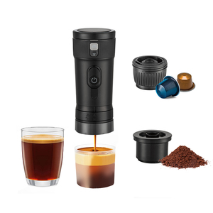 2in1 <span class=keywords><strong>100</strong></span> मिलीलीटर पोर्टेबल वायरलेस यूएसबी एस्प्रेसो कॉफी मशीन अमेरिकी शैली कैप्सूल निर्माता आवास आउटडोर CM-T07 - Product Image 1
