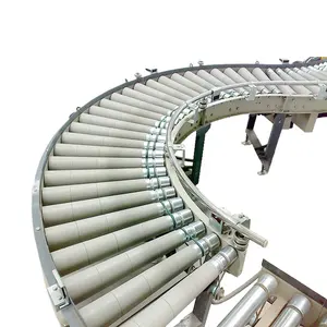 Heavy Duty Roller Conveyor Stainless Steel Roller Conveyor For Carton Box Warehouse Logistics