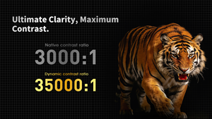โปรเจคเตอร์แบบดรอปชิปปิ้ง Wupro G4 DLP ทริปเปิลเลเซอร์ UST ความสว่าง 2500 ANSI ลูเมนส์ 4+64GB WIFI BT สมาร์ทแอนดรอยด์ ระยะฉายสั้นพิเศษ G4 ความละเอียด 4K - Product Image 2