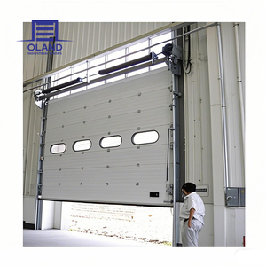 Portes sectionnelles isolées de haute qualité pour entrepôt, <span class=keywords><strong>porte</strong></span> <span class=keywords><strong>sectionnelle</strong></span> industrielle en mousse PU pour atelier ou <span class=keywords><strong>garage</strong></span> - Product Image 2