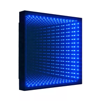 Plancher de danse interactif 3D portable pour mariage, scène DJ, éclairé par LED magnétique