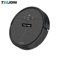 Teejoin مفيدة التلقائي جهاز آلي لتنظيف الأتربة جوجل اليكسا دعم التغذية التلقائية مكانس كهربائية للكنس جهاز آلي لتنظيف الأتربة واي فاي