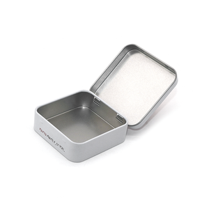 Biểu tượng tùy chỉnh nhà máy tùy chỉnh nhỏ bản lề bền hộp thiếc - Product Image 2