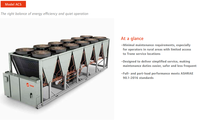 Trane marque 300 tonnes refroidi par air Refroidisseur prix Modèle CGAM