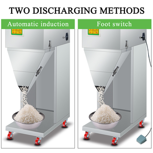 Máquina Semiautomática para Llenado de Polvo, Sal, Polvo Seco, Semillas, Arroz, Galletas, Granos de Café en Bolsas - Product Image 4