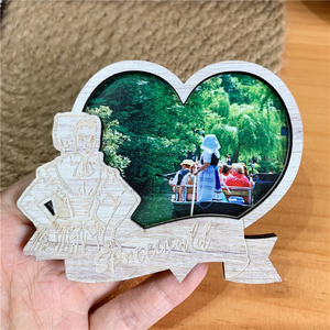 Imán de nevera de madera 3D personalizable, para <span class=keywords><strong>turismo</strong></span>, Isla de Alemania, <span class=keywords><strong>turismo</strong></span>, conmemorativo, recuerdos turísticos de España y la playa - Product Image 5
