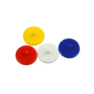 Bulk Custom Logo Goedkope Unieke Plastic Golfbal Markers