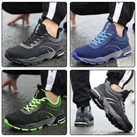 Chaussures de sécurité de travail JIANKUN certifiées CE, super légères, pour l'extérieur, résistantes aux perforations, imperméables, protection ultime au travail